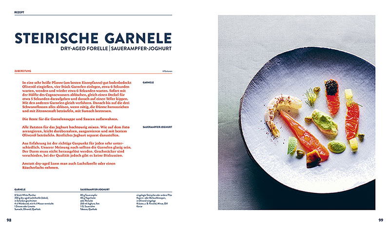 Rezept der Obauers zu der Gebirgsgarnele