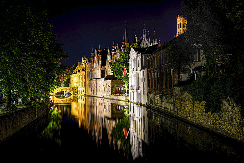 Nacht in Bruegge